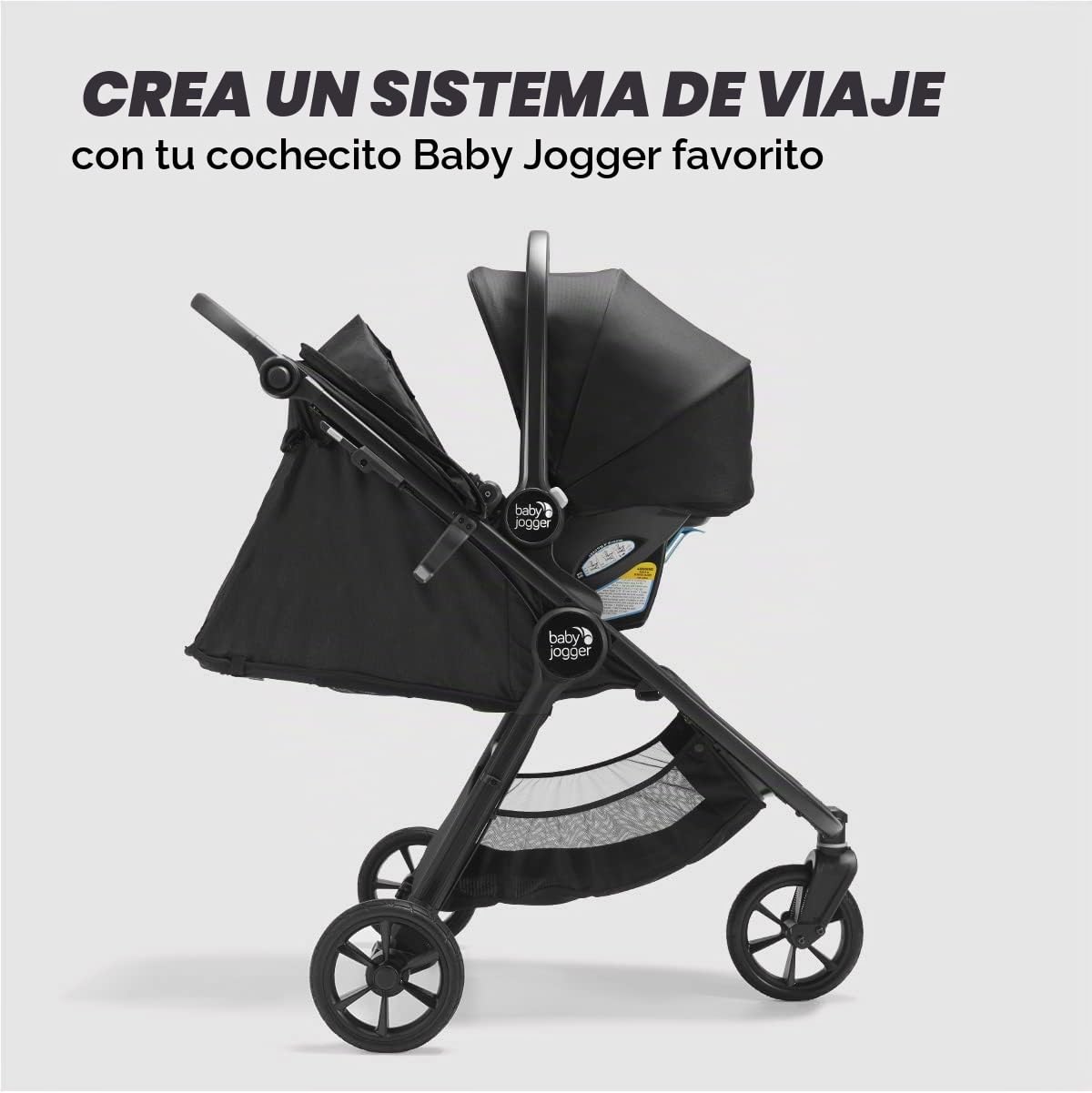 Baby Jogger City GO 2 Asiento infantil para automóvil Slate