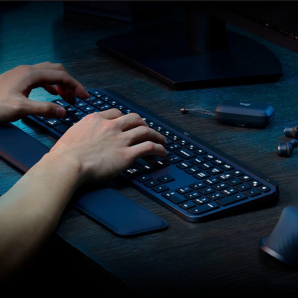 Logitech MX Keys S Combo - Teclado y mouse inalámbricos de rendimie...