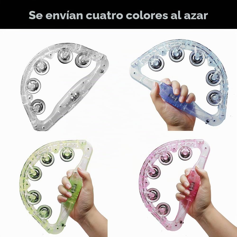 Aywewii Pandereta LED \u2013 Juguetes sensoriales iluminados para n...