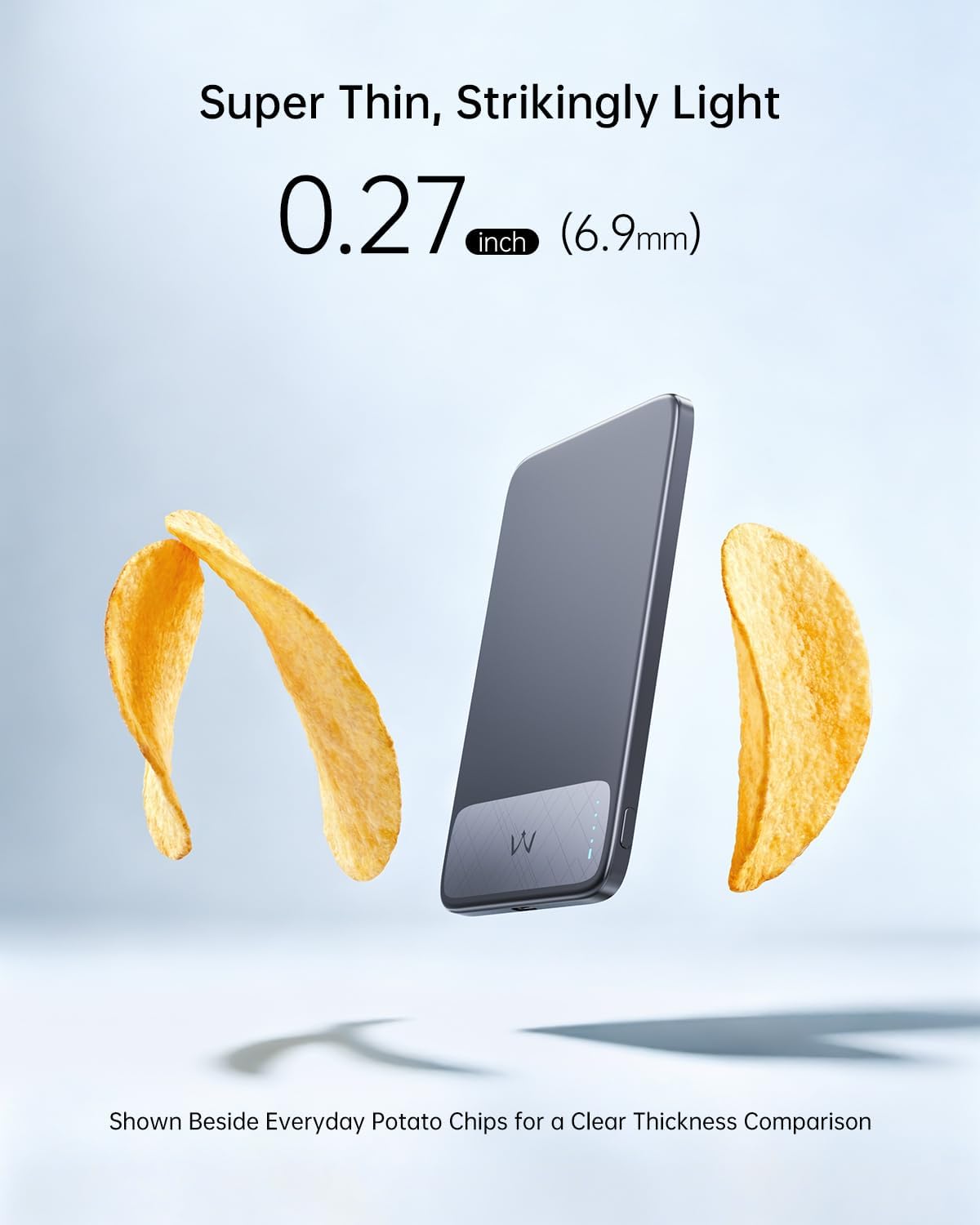 iWALK PowerGrip Zero, banco de energía magnético ultraligero de 3.4...