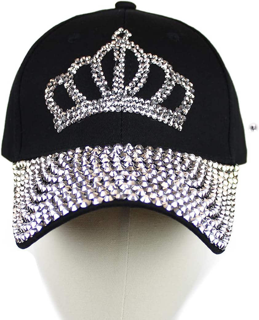 Gudessly Bling - Gorra de béisbol para mujer, diseño de flores, con...