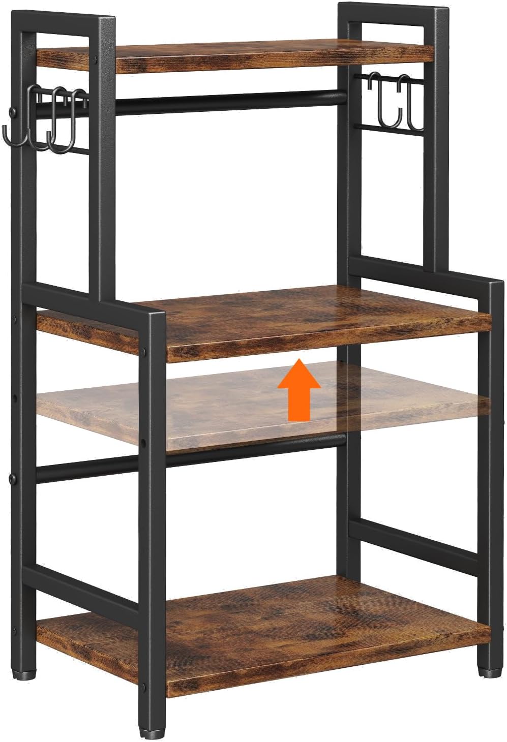 Organizador de encimera de cocina, organizador grande de 3 niveles...