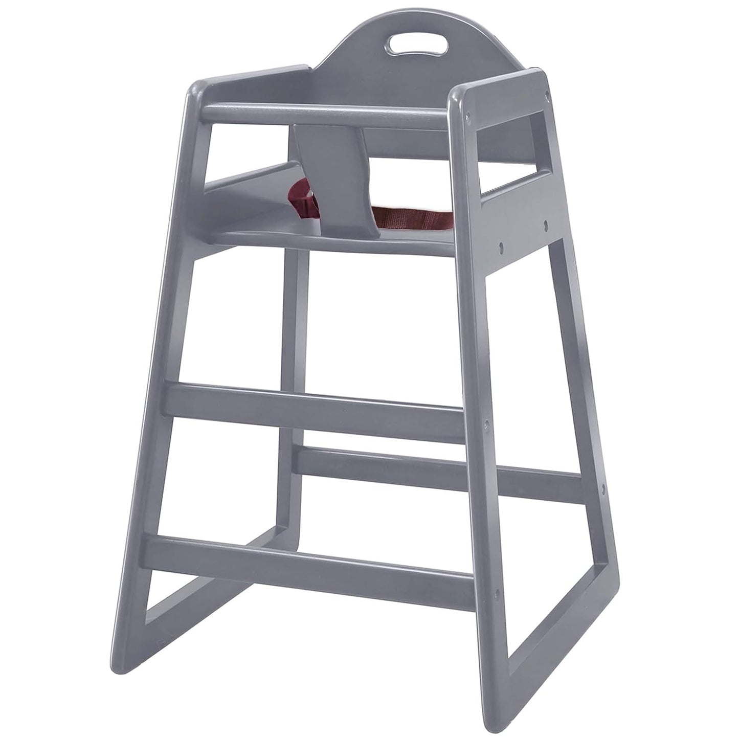 Silla alta de madera para bebés y niños pequeños, silla alta apilab...