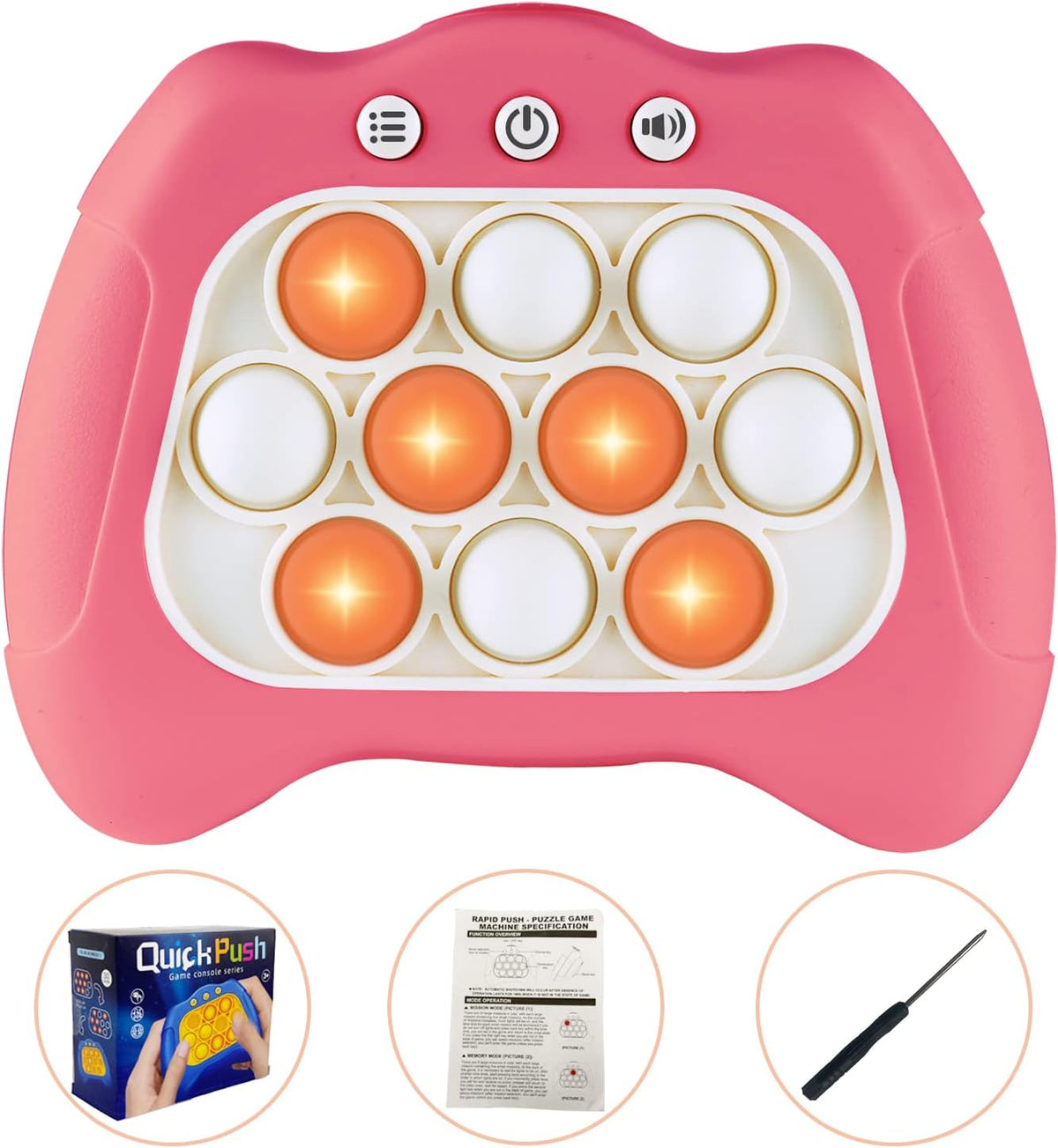 Intoypad Pop The Target! Máquina de juego de mano para ansiedad de...