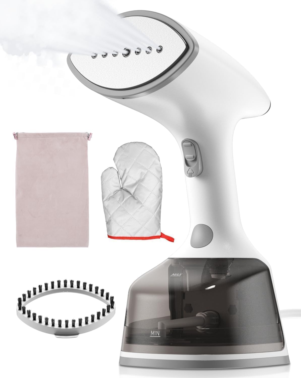 Vaporizador mejorado para ropa, 1500 W, 30 segundos, vaporizador de...
