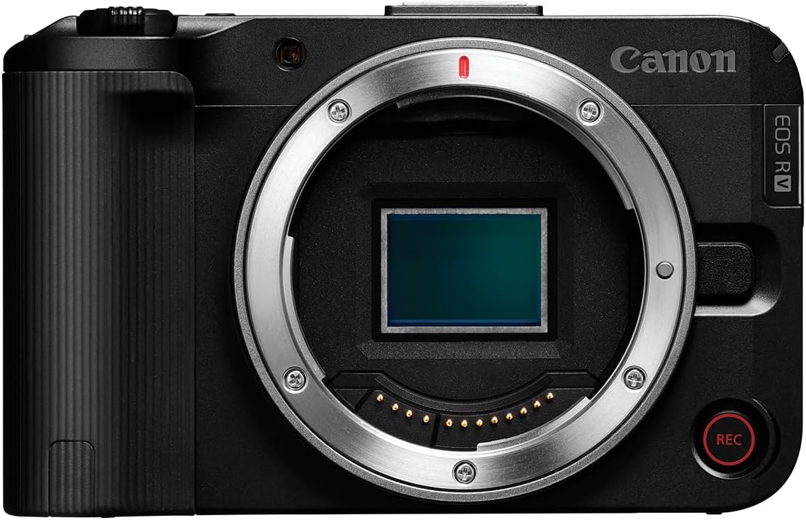 Canon EOS R50 V - Cámara sin espejo con lente RF-S14-30mm F4-6.3 is...
