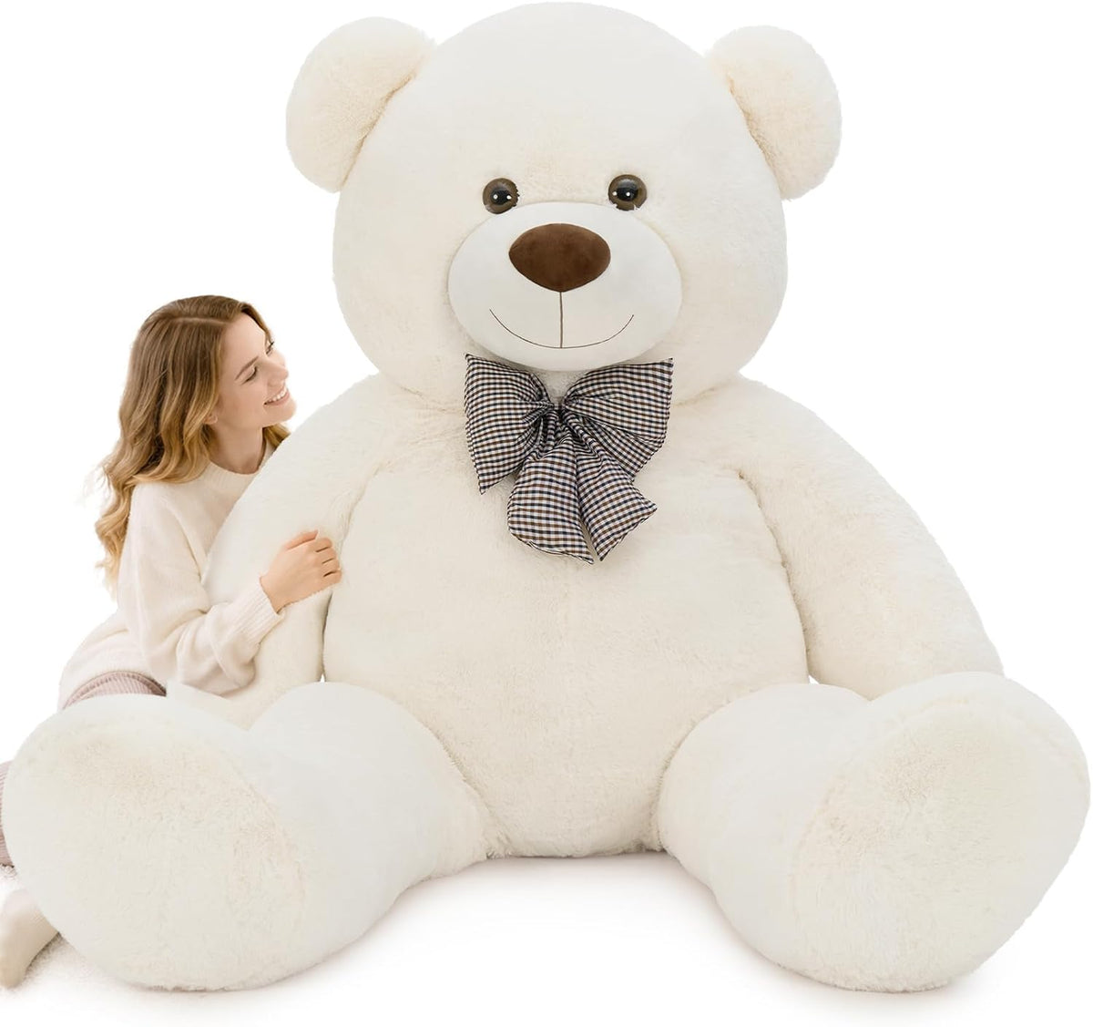 MaoGoLan Oso de peluche grande de 7 pies, animal de peluche de gran...