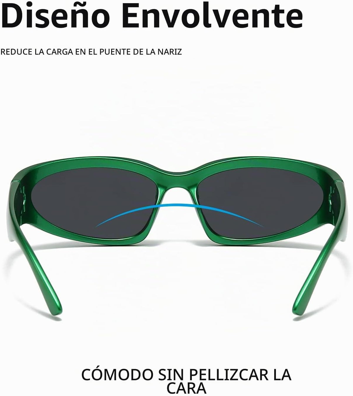 SOAR&amp;EAGLE Y2K - Paquete de 3 lentes de sol polarizados envolve...