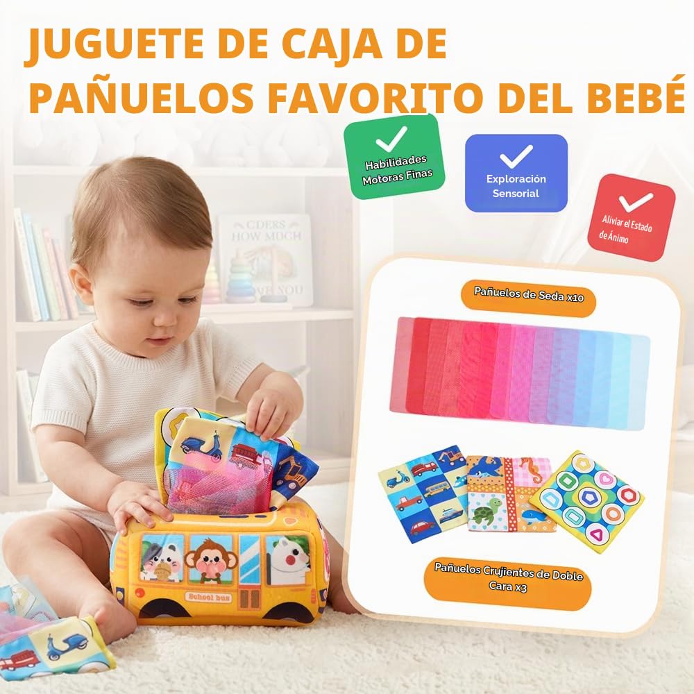 JoyCat Juguetes para bebés de 6 a 12 meses, conjunto de juguetes se...