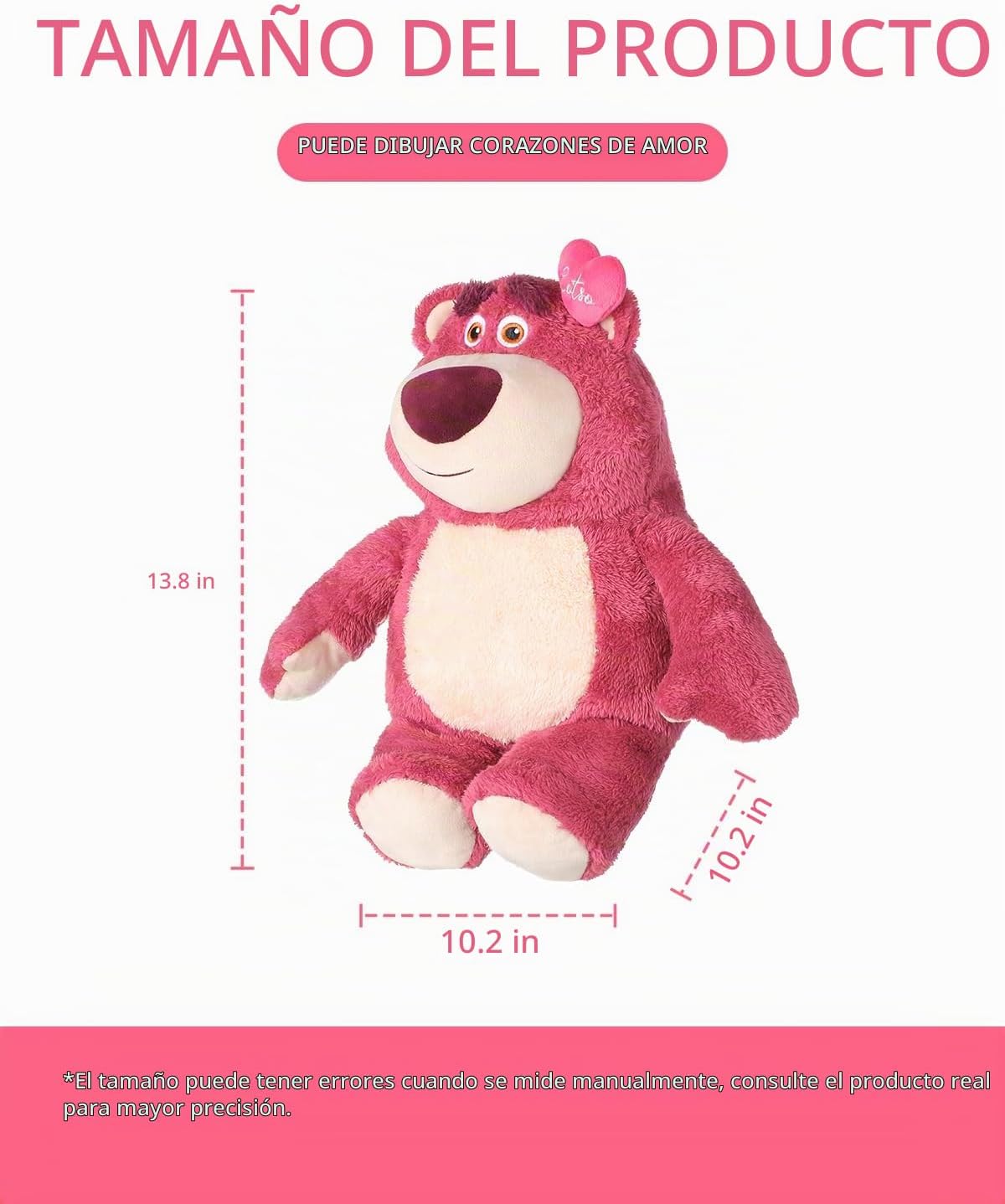 MINISO Disney Toy Story Lotso - Peluche de peluche perfumado de fre...