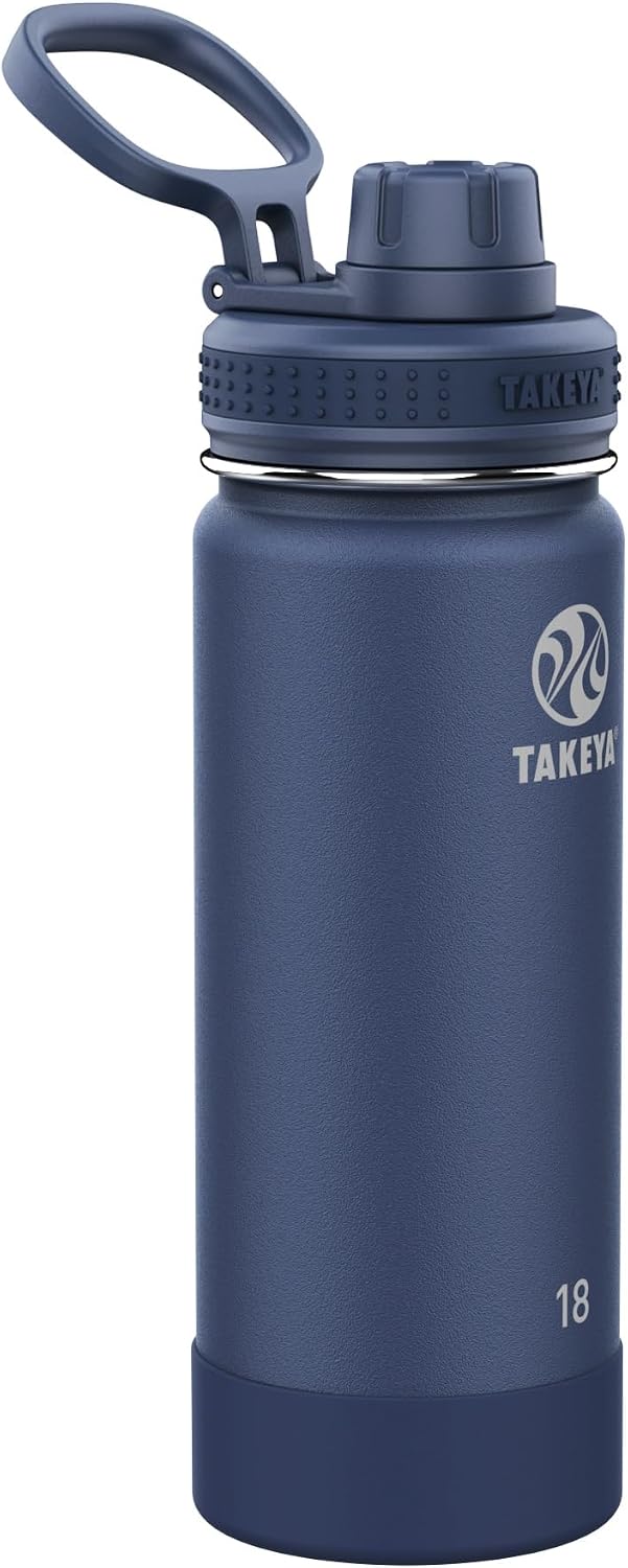 Takeya Actives - Botella de agua de acero inoxidable, con aislamien...