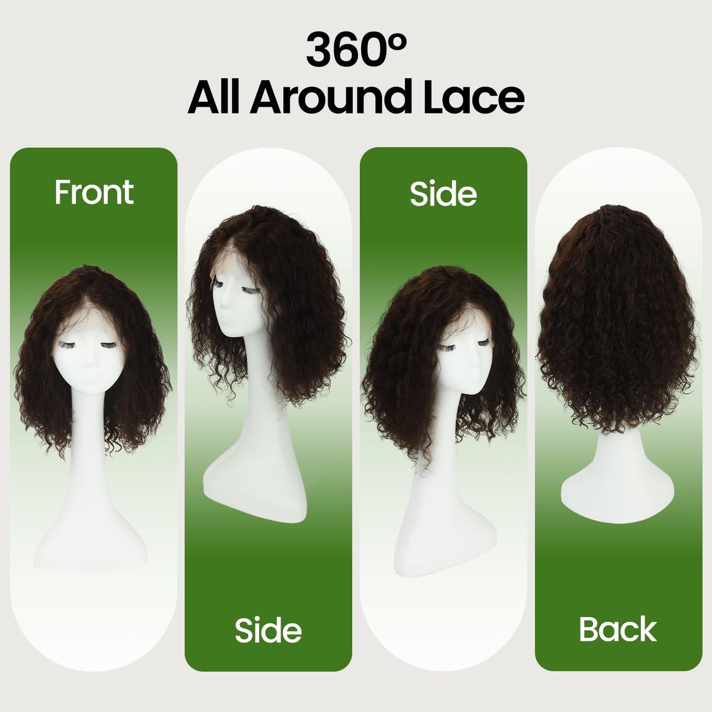 kolala Encaje frontal Pelucas 13x4 Cabello humano Encaje frente Pel...