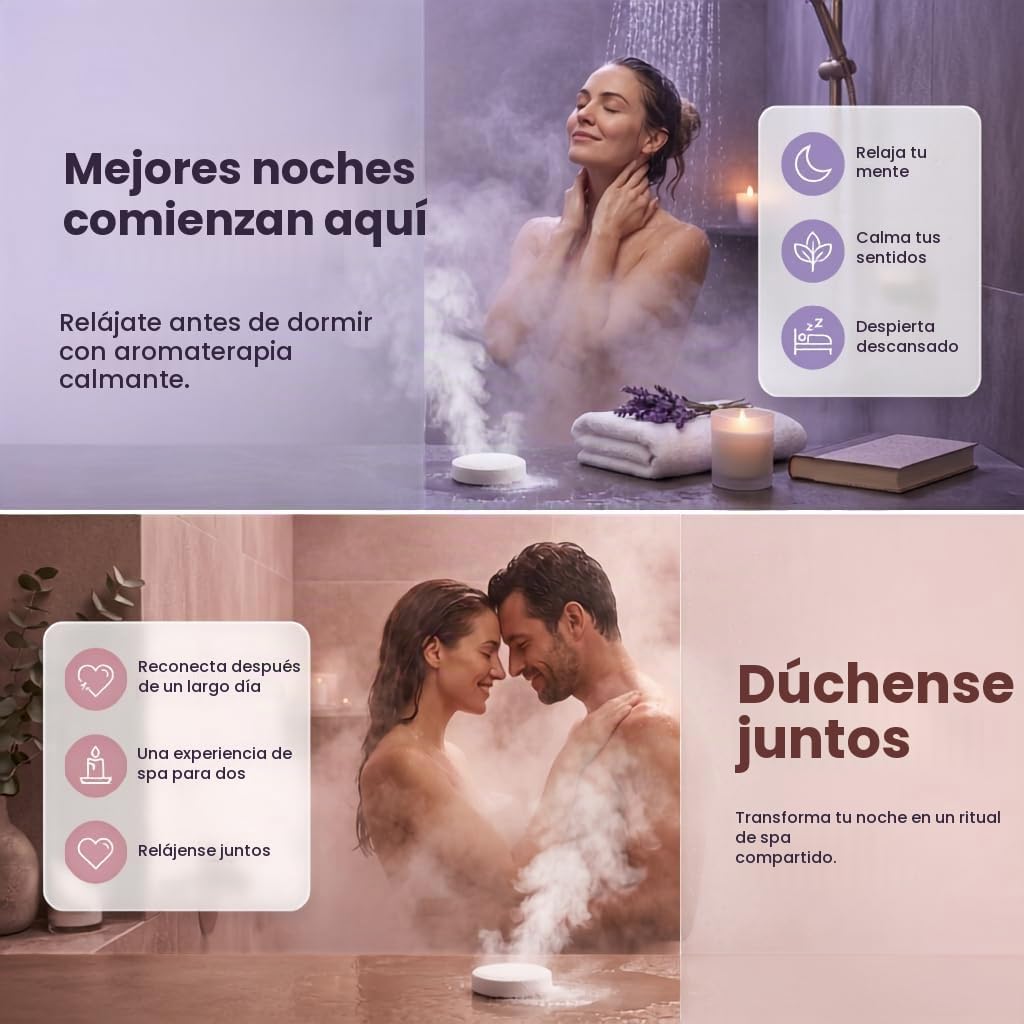 Body Restore - Paquete de 6 bombas de baño de aromaterapia, regalos...