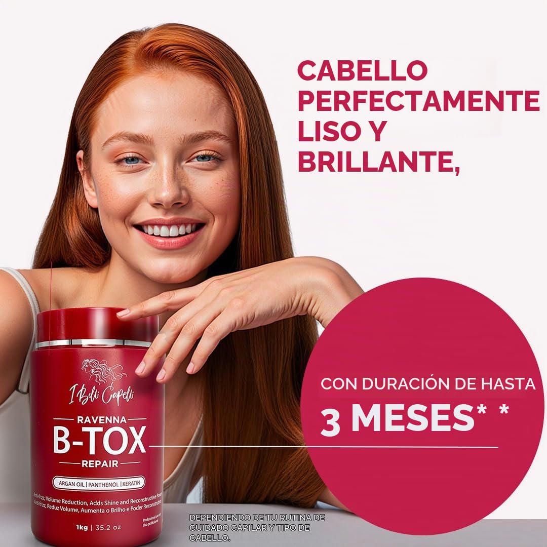 I Belli Capelli Kit de Tratamiento Capilar Ravenna - 1kg\/35.02 oz...