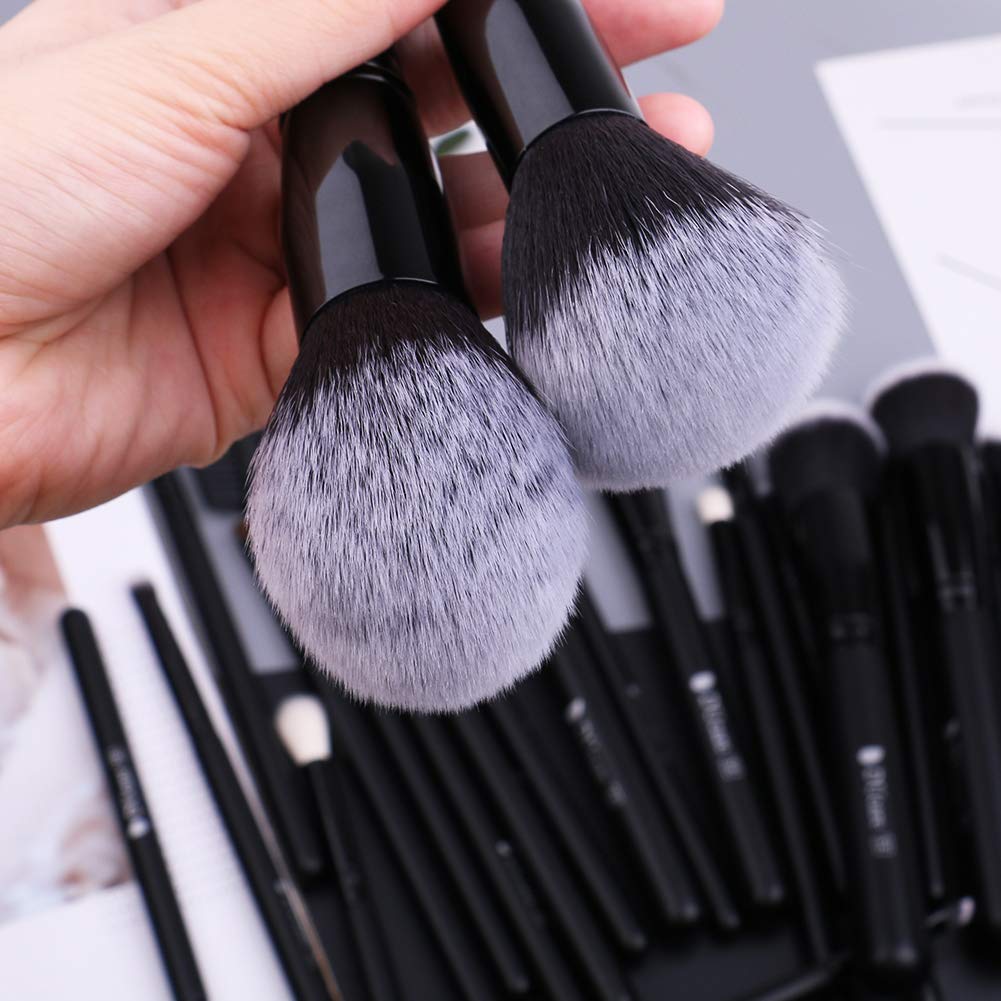 DUcare Juego de brochas de maquillaje profesional, 27 piezas, juego...