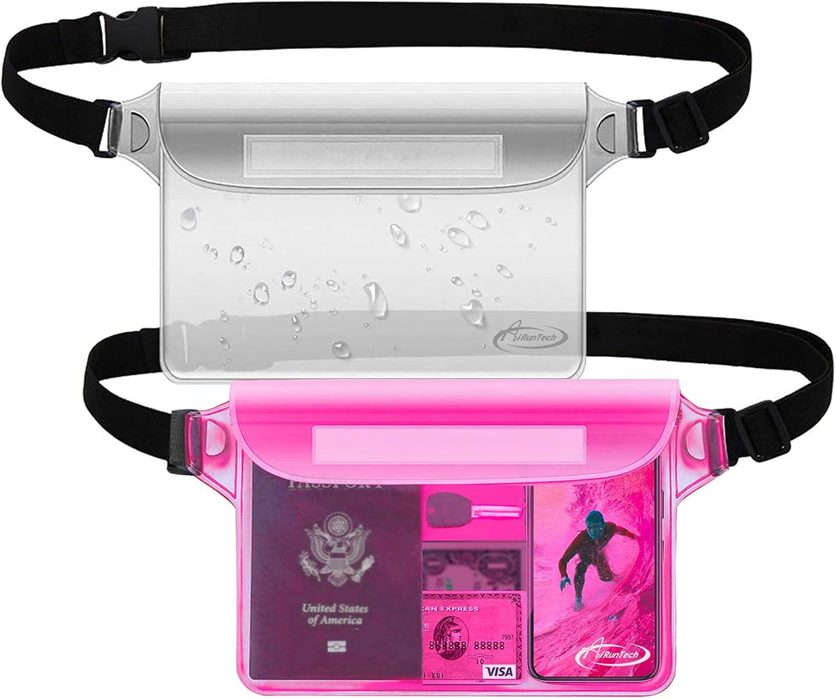 AiRunTech Bolsa impermeable con correa para la cintura (paquete de...
