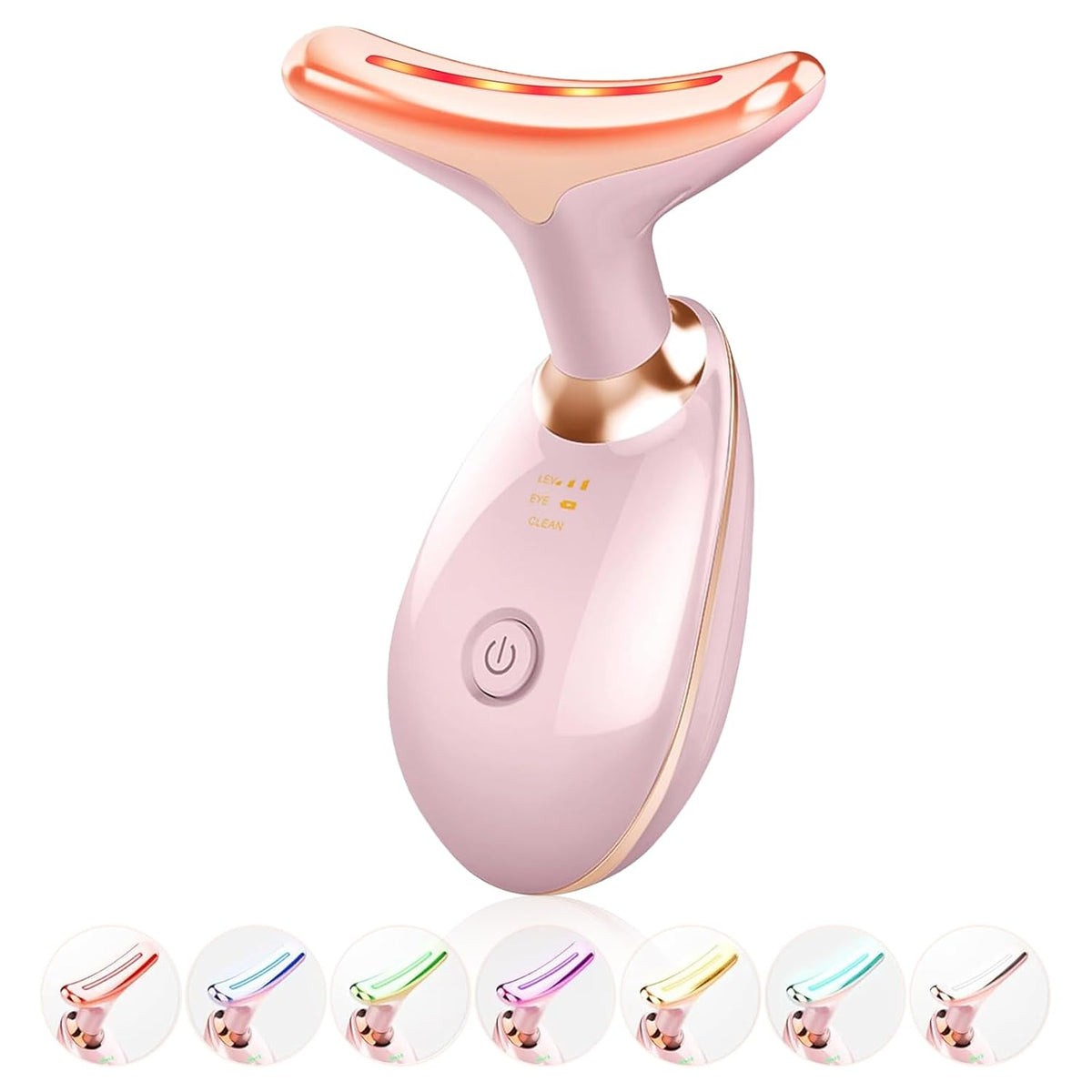 Dispositivo de terapia de luz facial, basado en LED de triple acció...