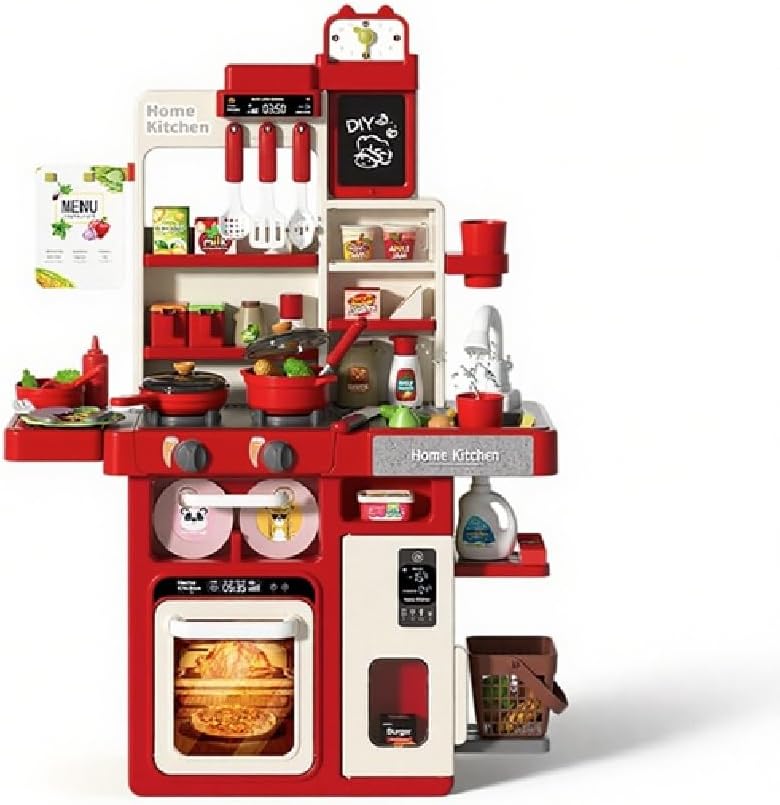 Serena&amp;Jewel Juego de cocina con 63 piezas, juego de accesorios...