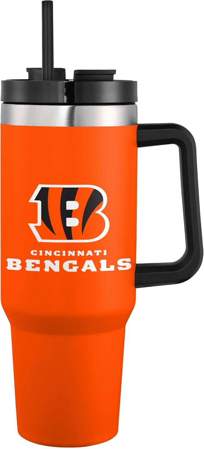 FOCO NFL - Taza de viaje unisex para adultos, con aislamiento con l...