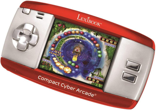 Consola de Juego Portátil Cyber Arcade Compacta, 250 Juegos, LCD, R...