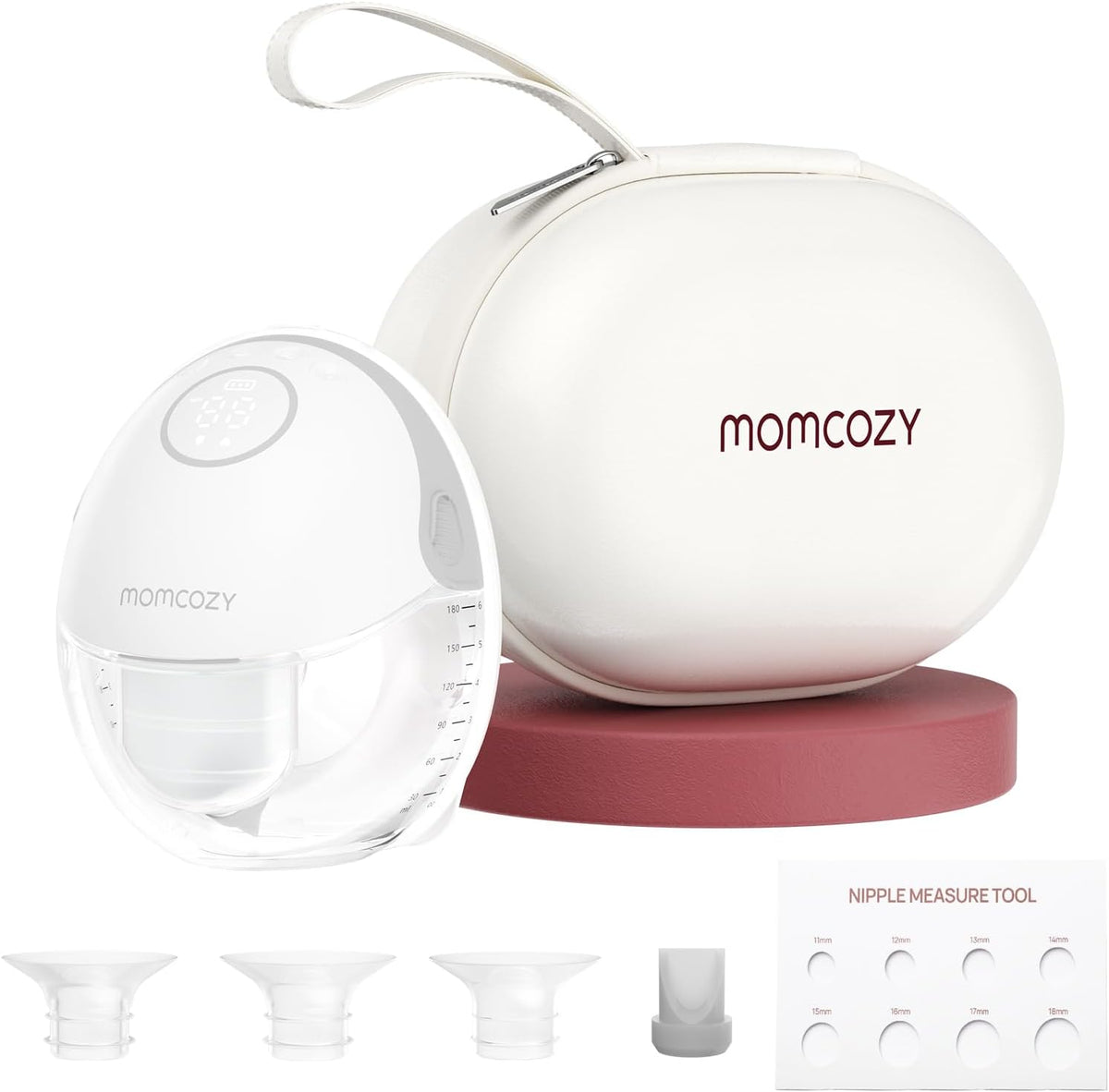 Momcozy - Extractor de leche manos libres Mobile Style, M6, portáti...