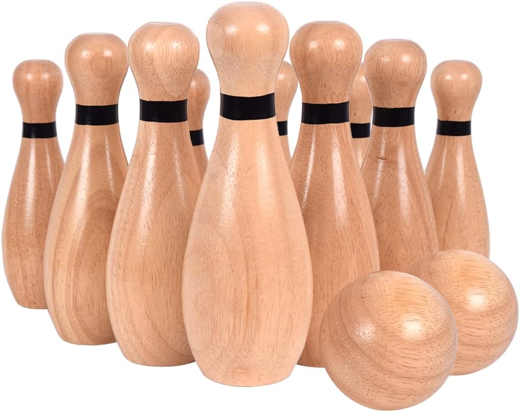 Long game NI-ROU - Juego de bolos de césped gigante para exteriores...