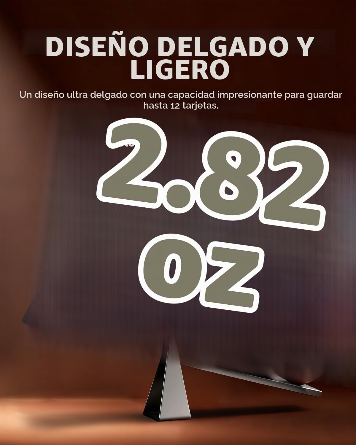 LORZOR Cartera táctica delgada, cartera minimalista para hombres, c...