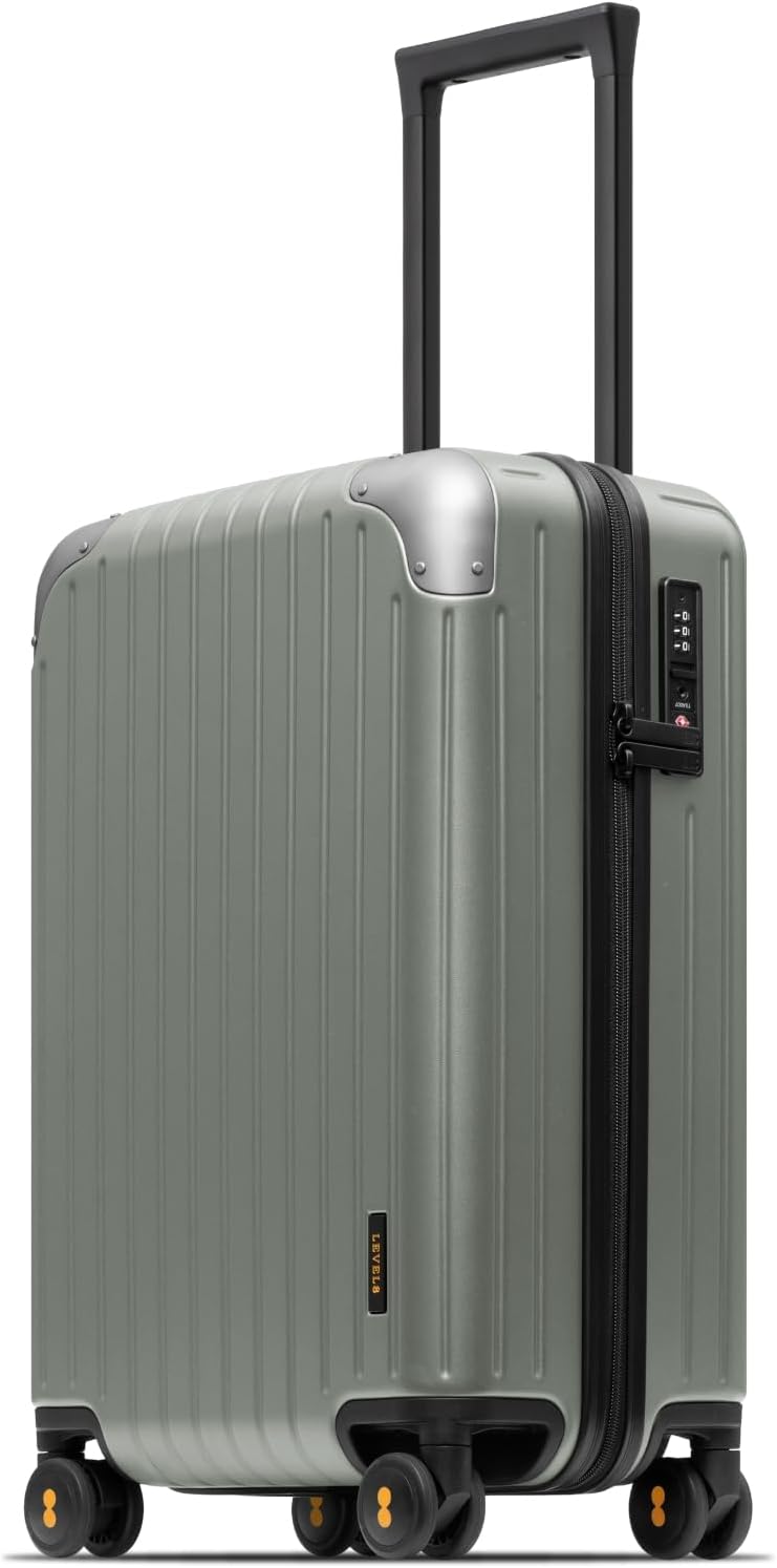 LEVEL8 Equipaje de mano aprobado por aerolíneas, maletas rígidas co...