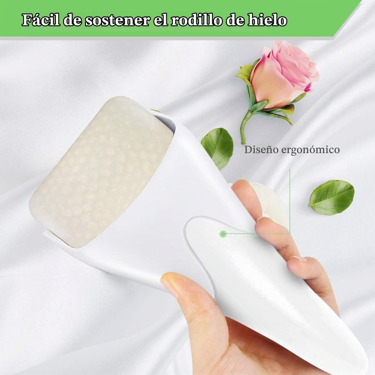 Fronnor Rodillo de hielo para la cara, ojos, idea de regalo para mu...