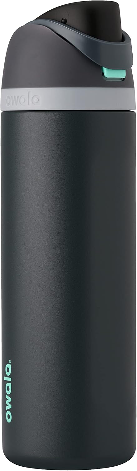 Owala FreeSip - Botellas de agua aisladas de acero inoxidable de 32...