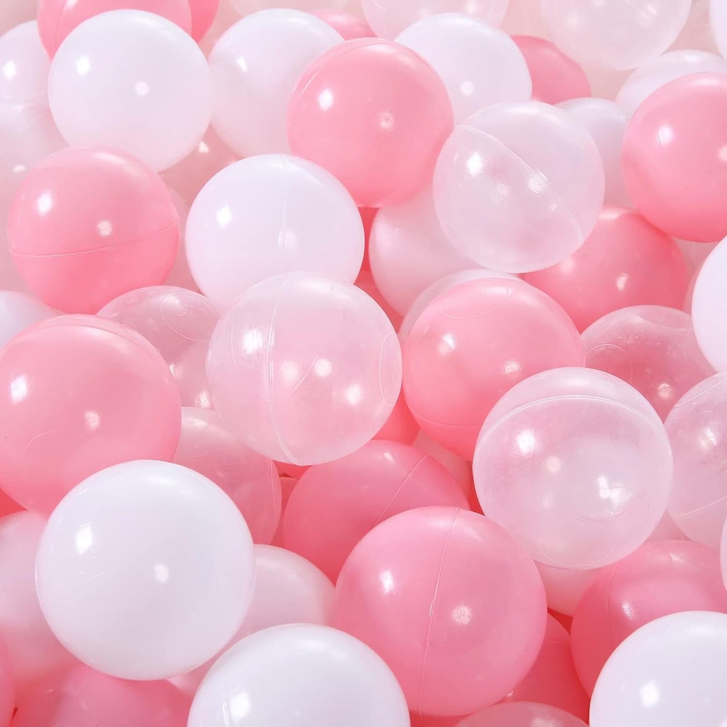 Heopeis Pelotas de Plástico Suave para Piscina de Pelotas, 100 200...
