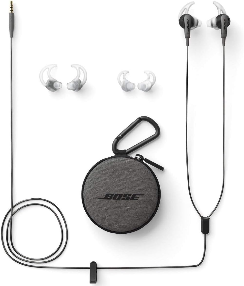 Bose SoundSport - Auriculares intrauditivos para dispositivos Apple...