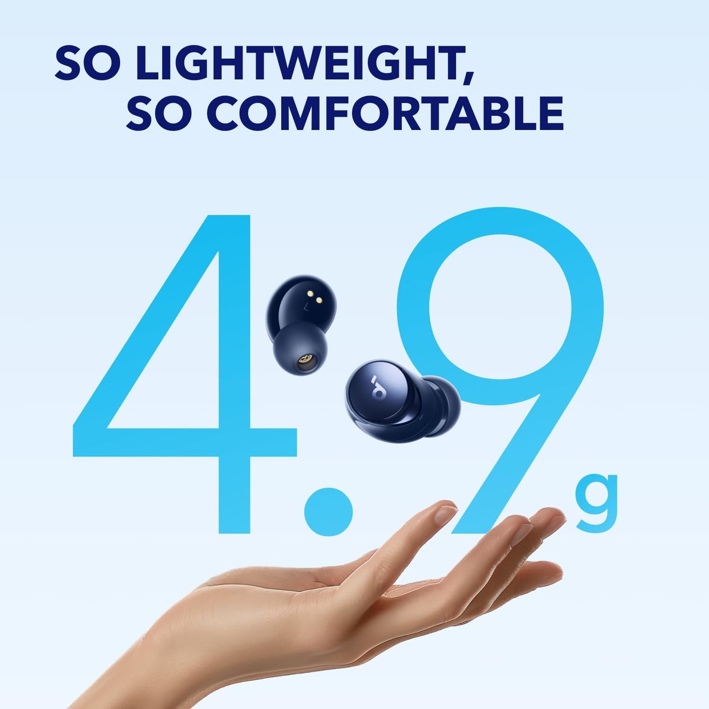 soundcore by Anker Space A40 Auriculares inalámbricos con cancelaci...