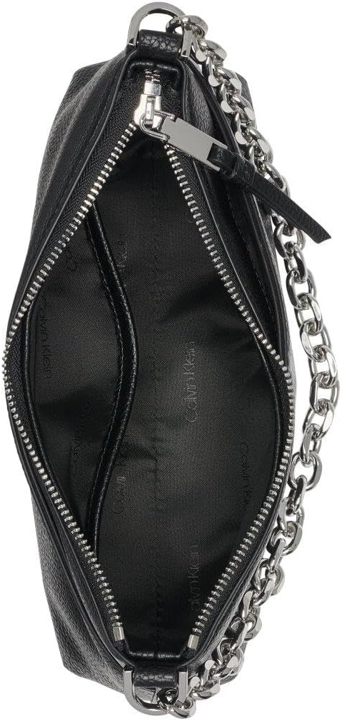 Calvin Klein Zoe Top Zip Chain Crossbody para mujer