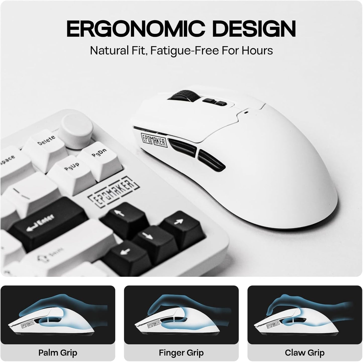 EPOMAKER Aula S102 PRO Teclado de membrana para juegos con pantalla...
