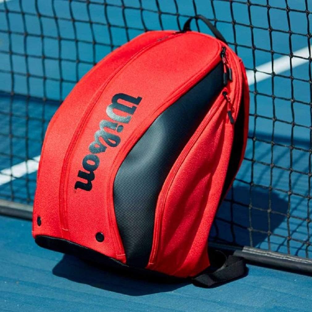Bolsa para raqueta de tenis Wilson RF DNA - Roja y negra