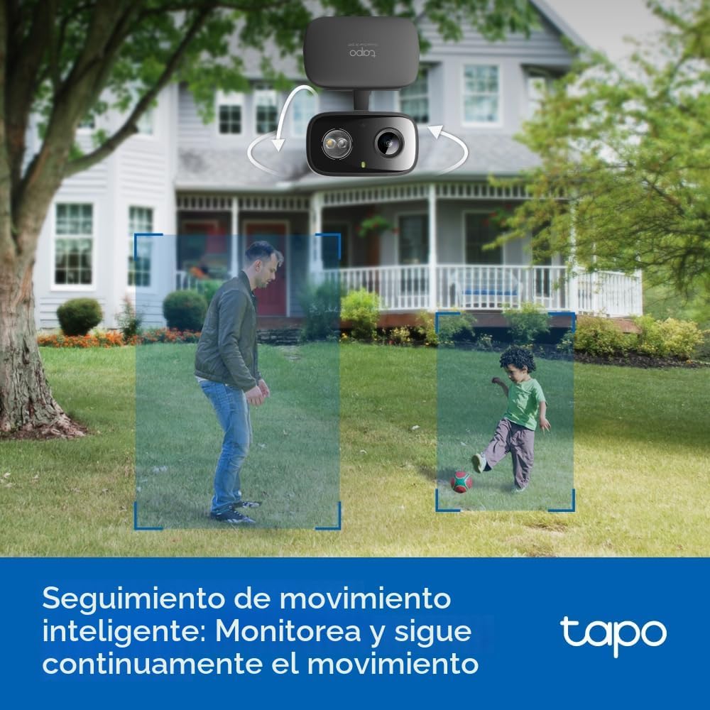 Tapo - Cámara de seguridad de 2K 3MP con inclinación para interiore...