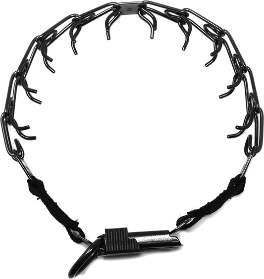 Herm Sprenger Collar de entrenamiento para perros de acero inoxidab...