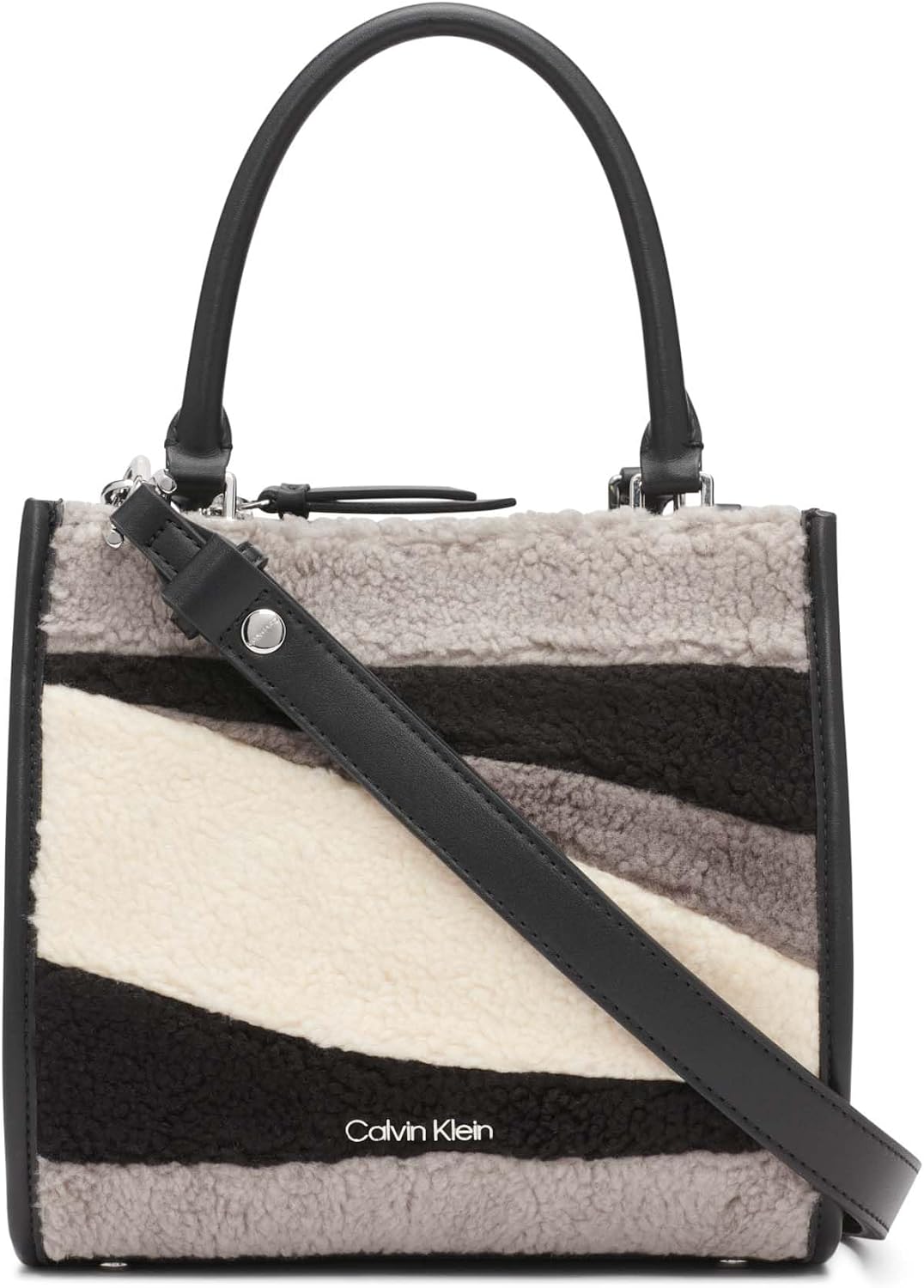 Calvin Klein Bandolera Sophia con triple compartimento para mujer