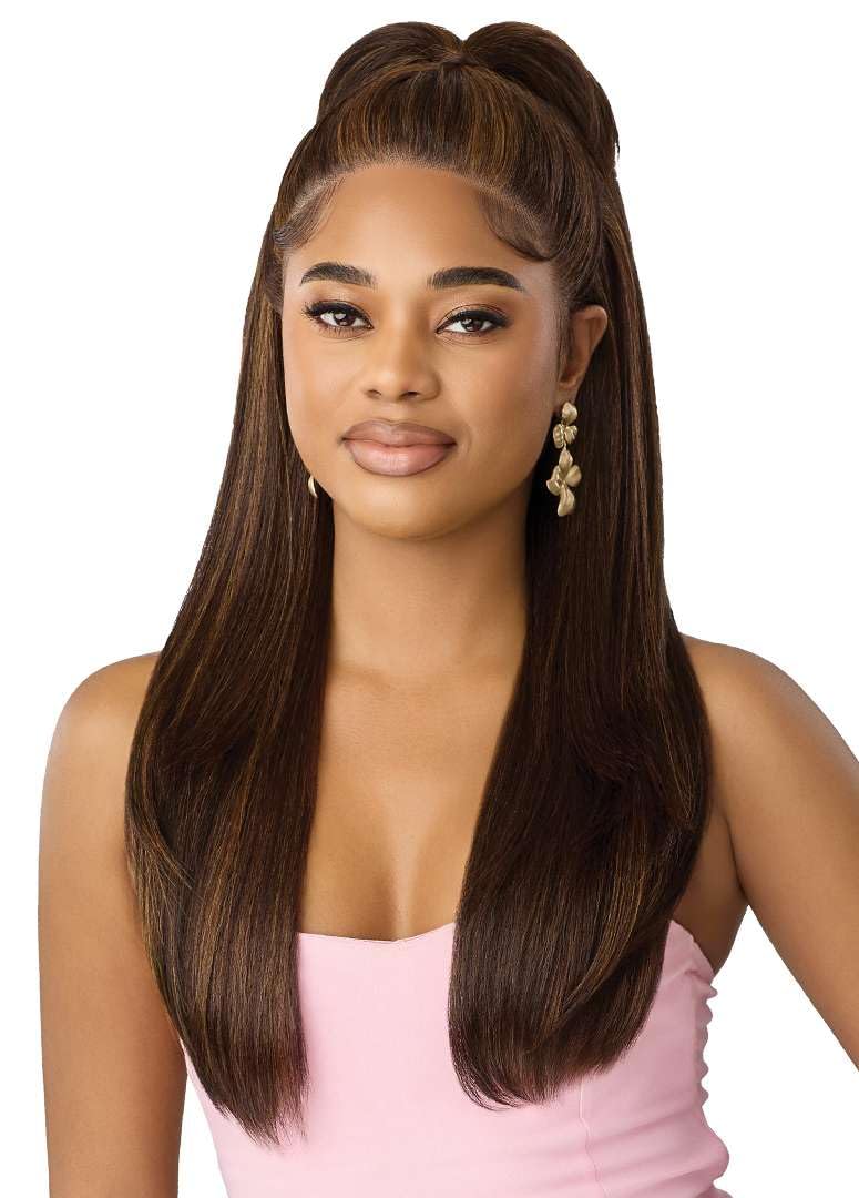 Outre Peluca de encaje frontal - Línea de cabello perfecta 13X4 Enc...