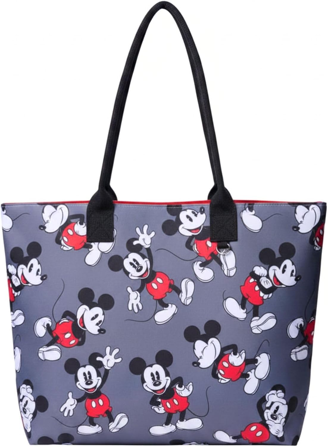 Disney Tote Mickey Mouse - Bolso de hombro para mujer con estampado...