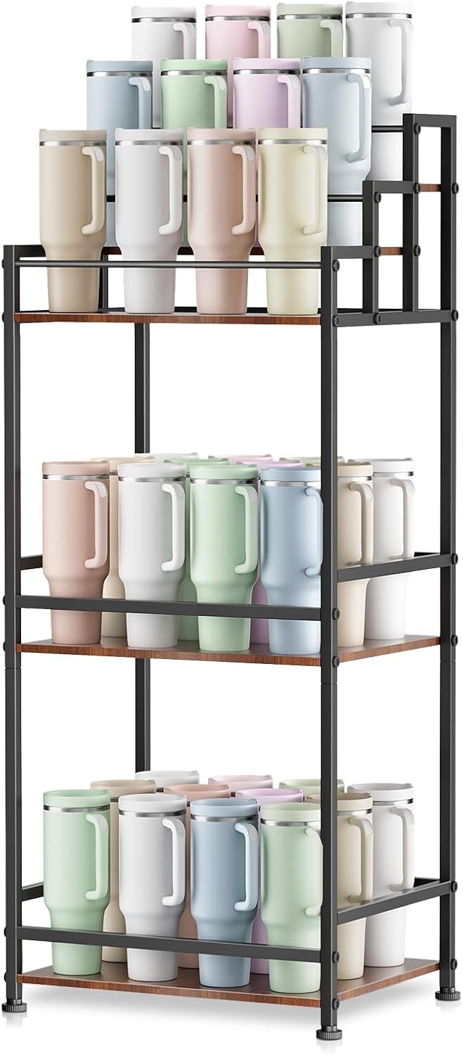 Stanley - Soporte para tazas para 36 vasos, organizador de botellas...