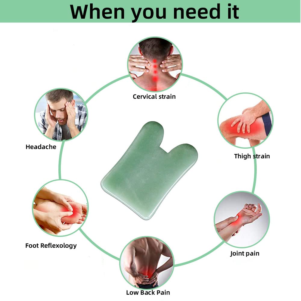 TOP SEWING Gua Sha - Herramientas faciales para masaje de nariz, ta...