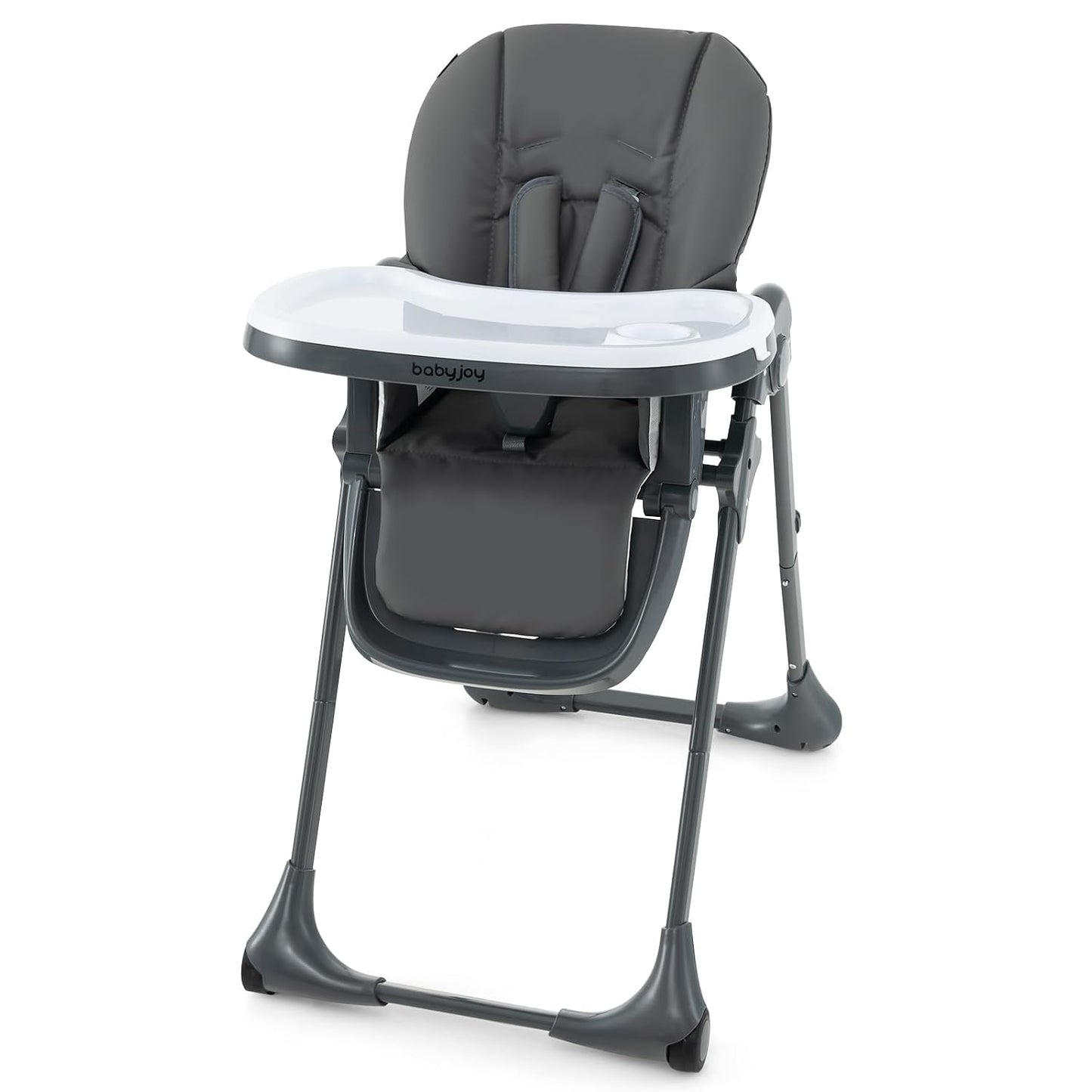 BABY JOY Silla alta convertible para bebés y niños pequeños, altura...