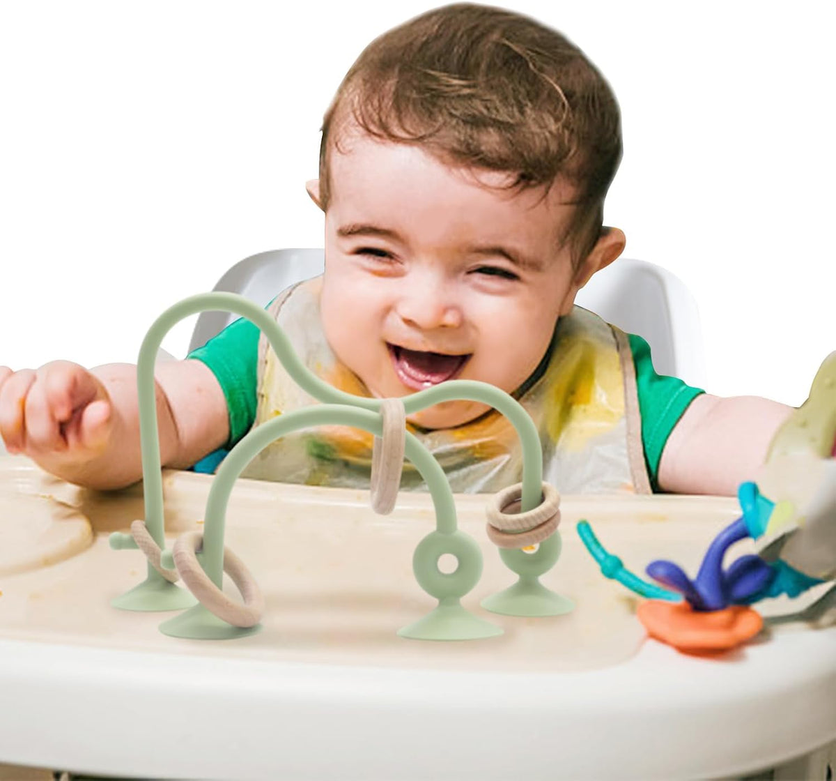 Zeeloopbee Juguetes Montessori para bebés de 0 a 6 meses, juguetes...