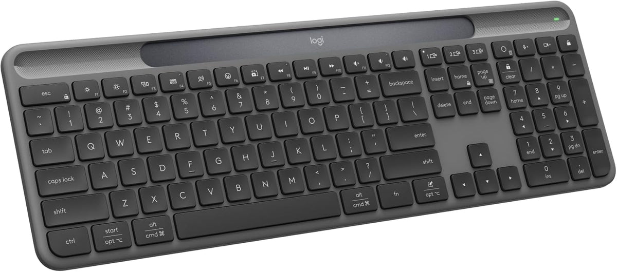 Logitech Signature Slim Solar+ K980 Teclado inalámbrico Bluetooth -...