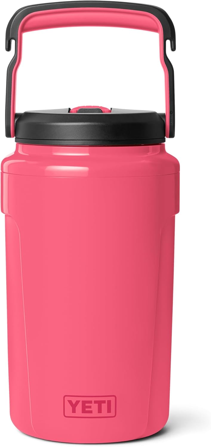 YETI Silo - Jarra de agua aislada con tapa de popote de medio galón...