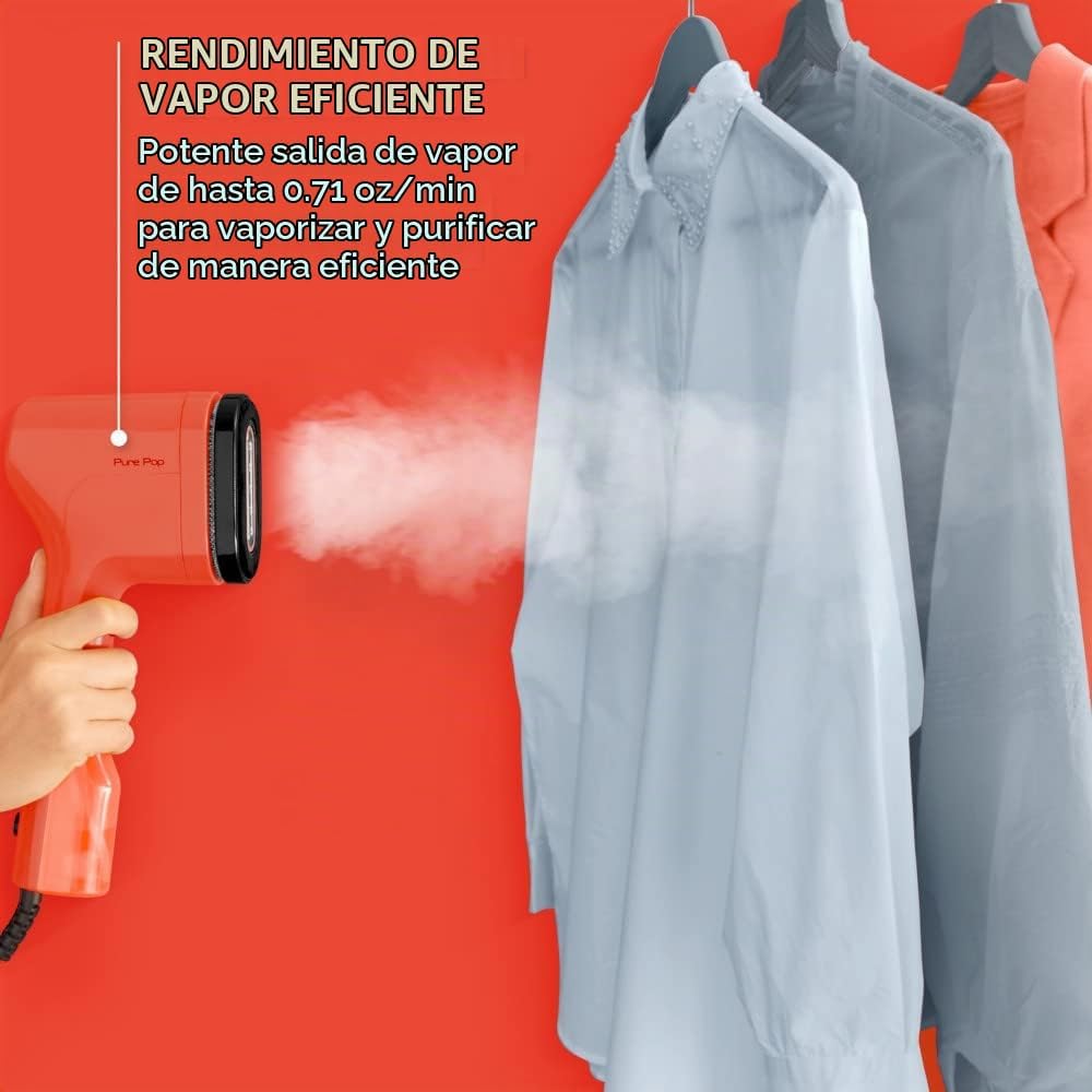 Rowenta PurePop - Vaporizador de mano para ropa de 1.5 libras, cale...
