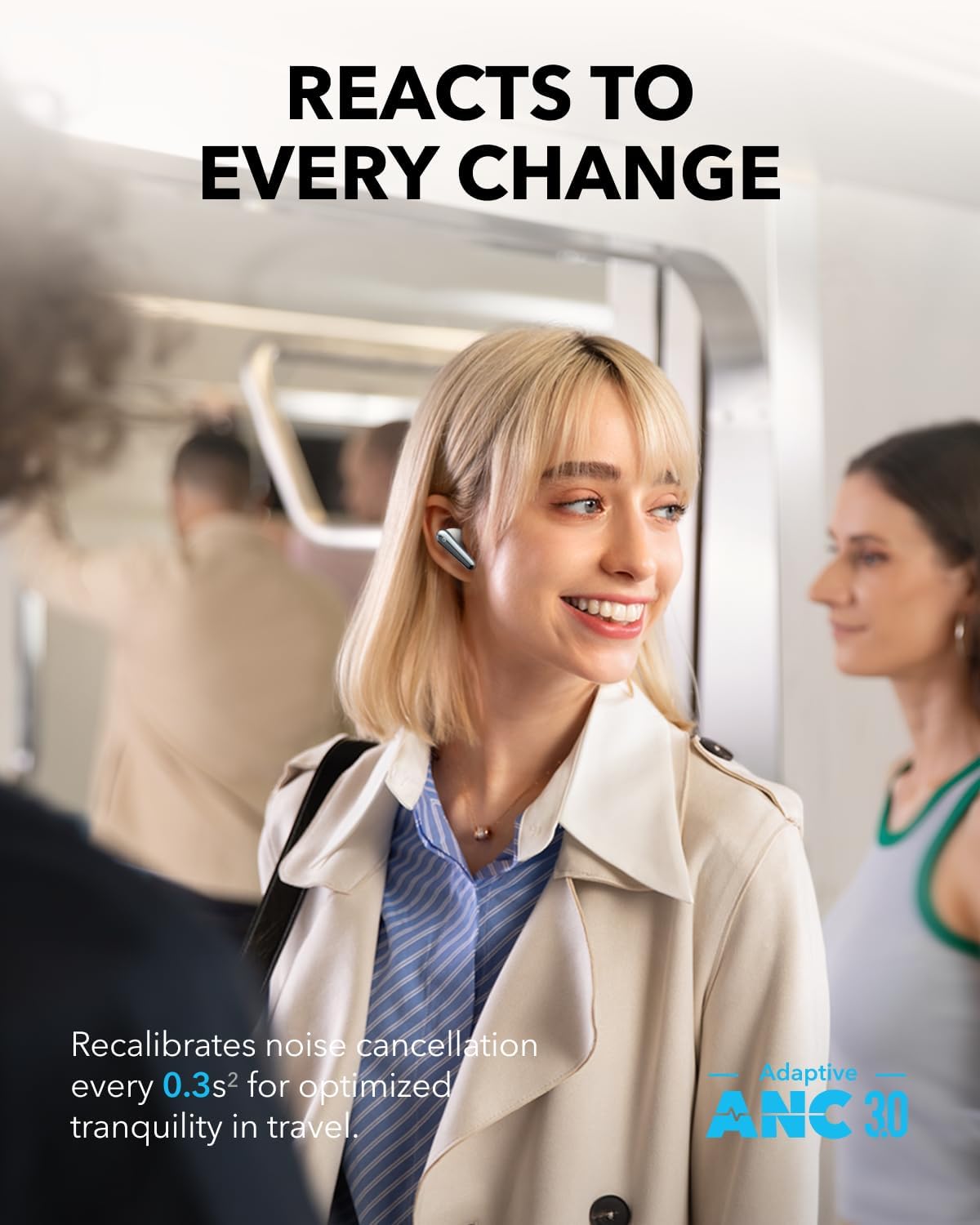 Soundcore Liberty 4 Pro de Anker, auriculares inalámbricos con canc...