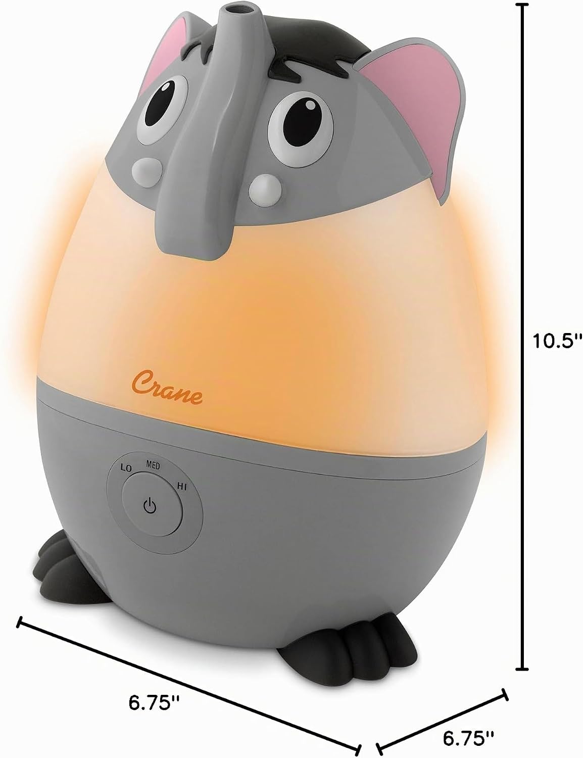 Crane Adorables - Mini humidificadores ultrasónicos para dormitorio...